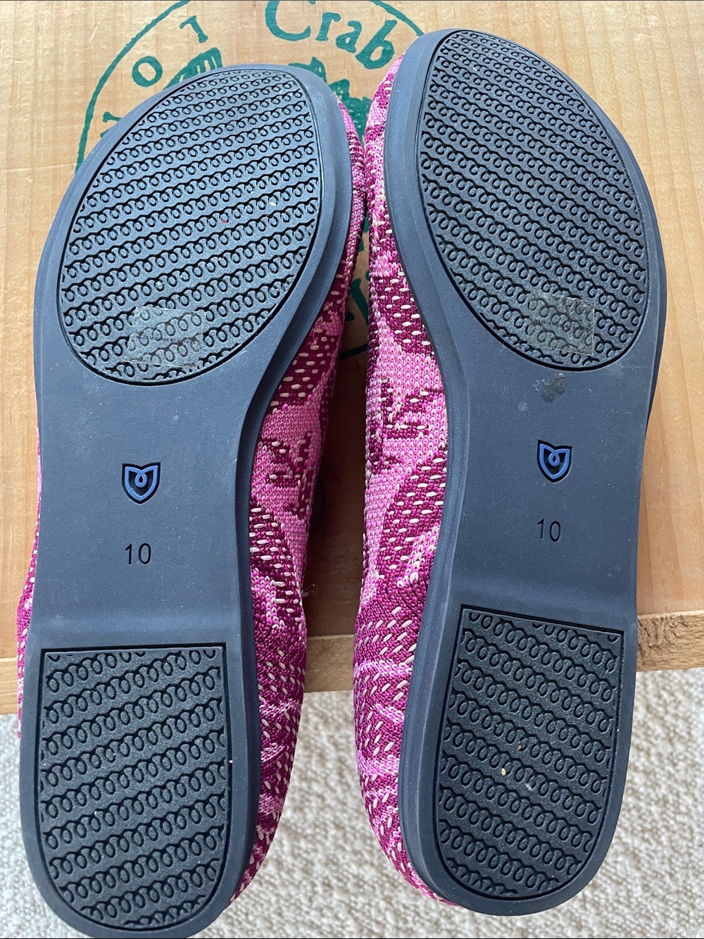 Rothy’s pink flats size 10 - Picture 5 of 5